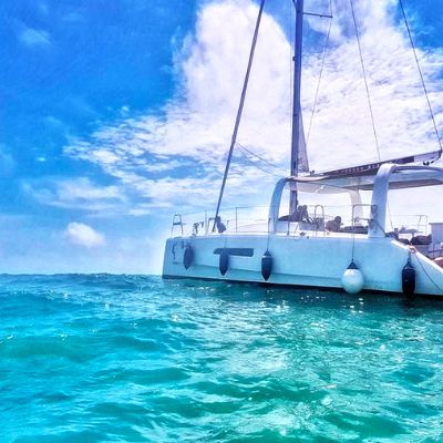 台南《安平港遊艇》36尺雙體帆船～浪漫漁光島體驗-單人券